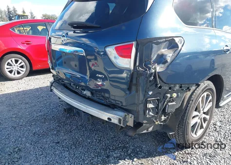 2015 Nissan Pathfinder Sl from USA, damaged, VIN 5N1AR2MM2FC641124